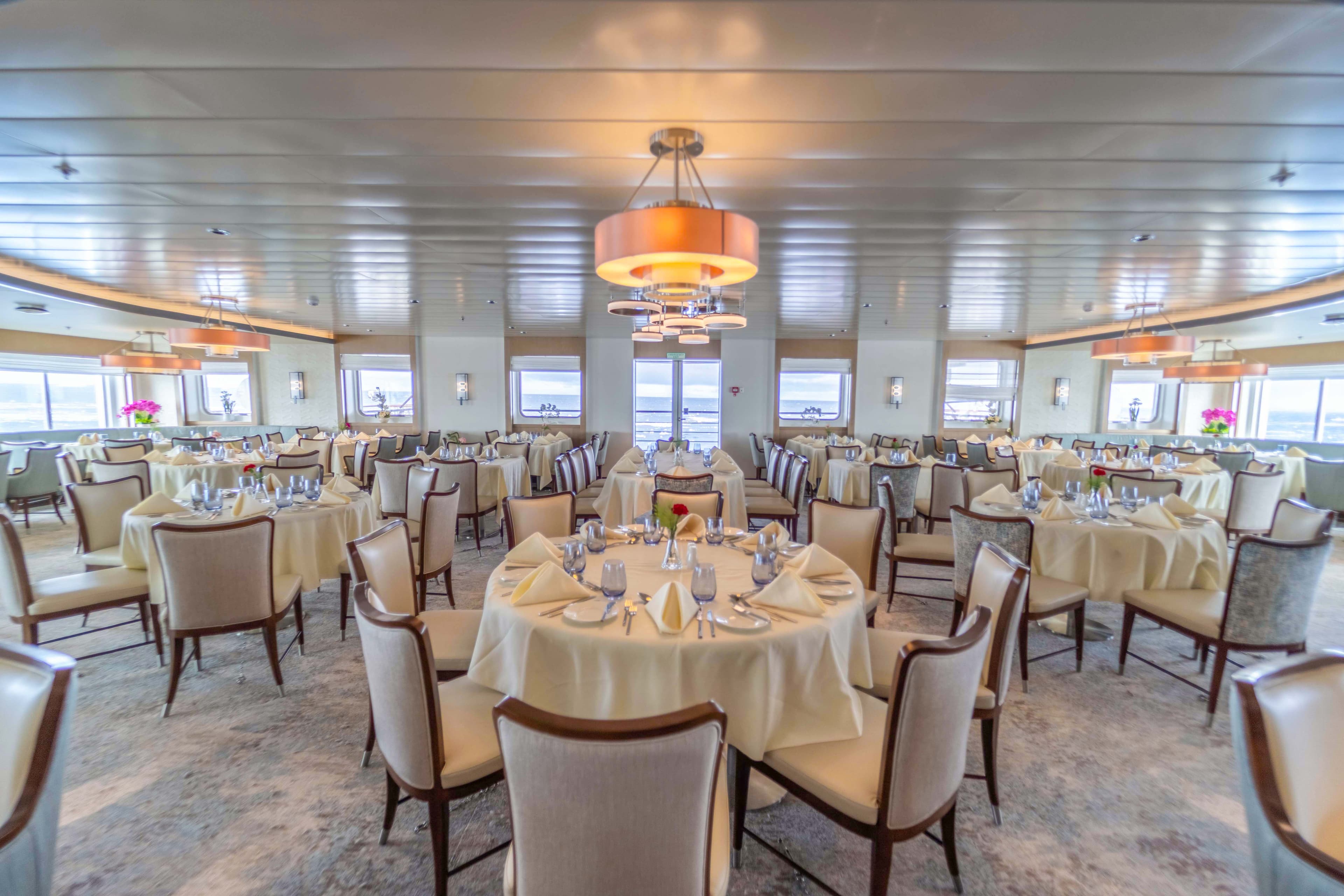 Ship Greg Mortimer Interior - Dining Room - GM002