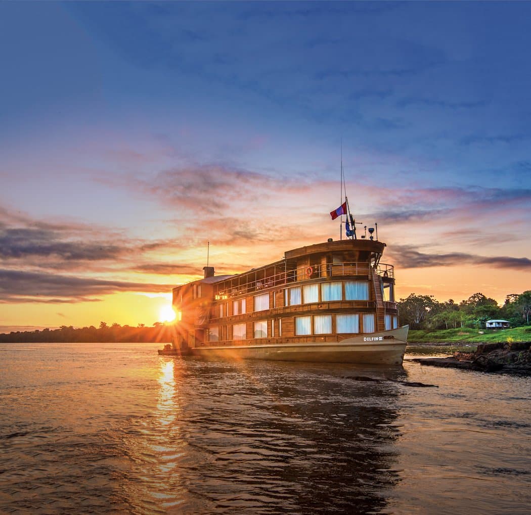 Delfin II on the Amazon